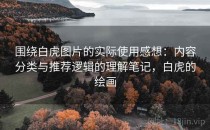 围绕白虎图片的实际使用感想：内容分类与推荐逻辑的理解笔记，白虎的绘画