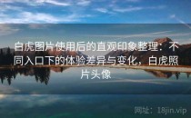 白虎图片使用后的直观印象整理：不同入口下的体验差异与变化，白虎照片头像
