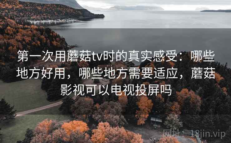 第一次用蘑菇tv时的真实感受：哪些地方好用，哪些地方需要适应，蘑菇影视可以电视投屏吗  第1张