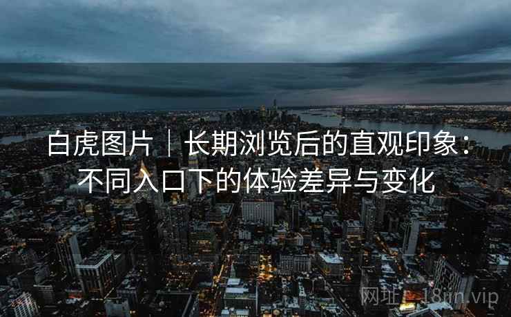 白虎图片｜长期浏览后的直观印象：不同入口下的体验差异与变化  第1张