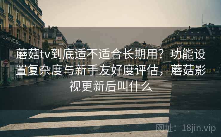 蘑菇tv到底适不适合长期用?功能设置复杂度与新手友好度评估,蘑菇影视更新后叫什么 第2张 蘑菇tv到底适不适合长期用?功能设置复杂度与新手友好度评估,蘑菇影视更新后叫什么 第2张